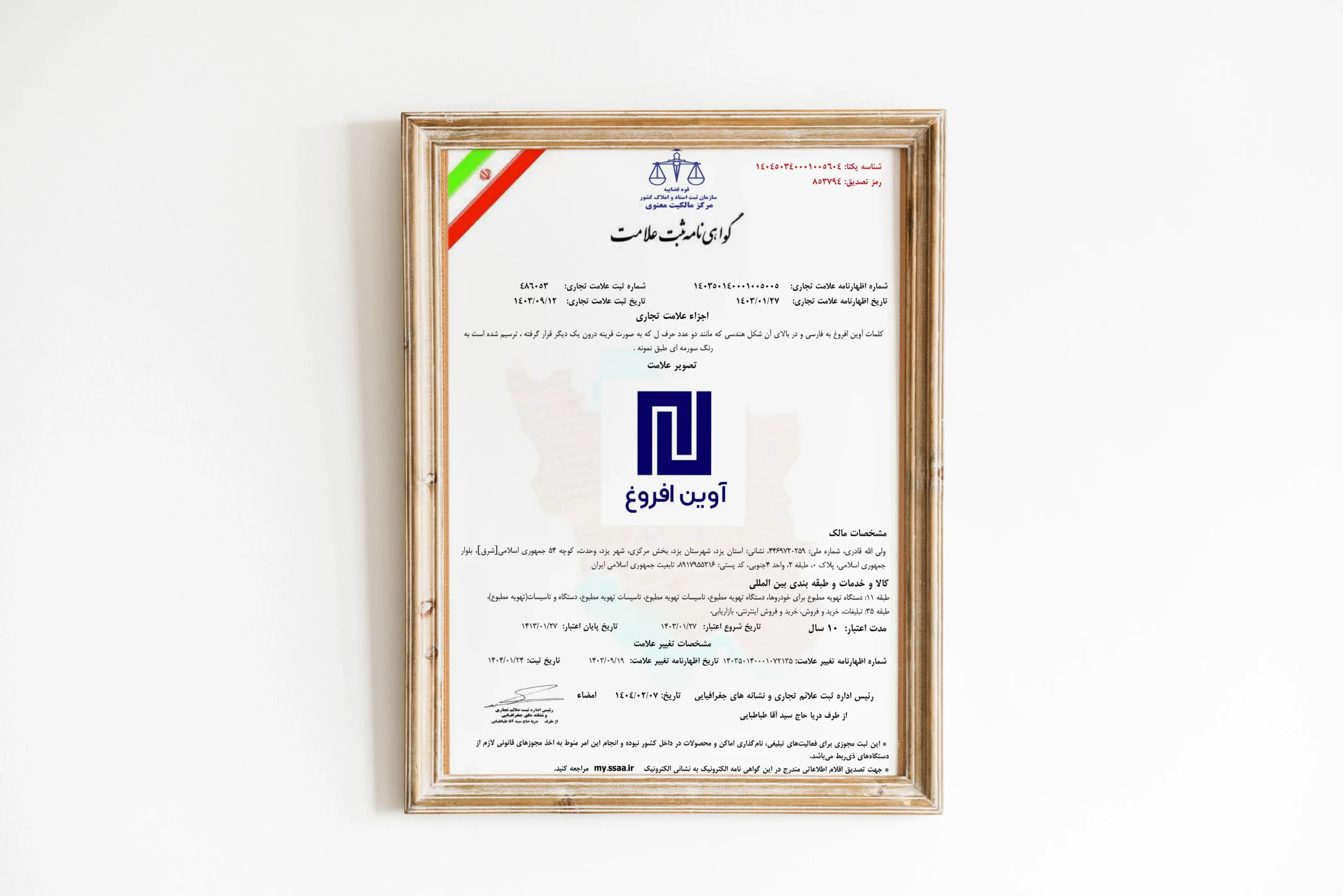 آوین افروغ
